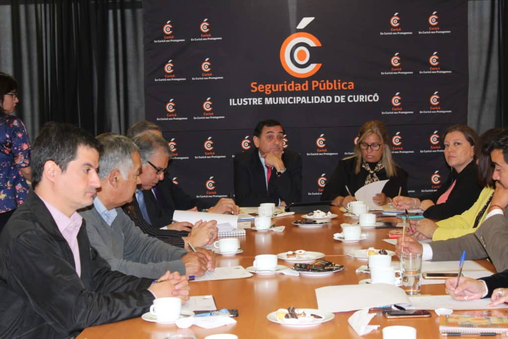 Consejo Comunal de Seguridad Pública de Curicó discutió plan de acción 2019