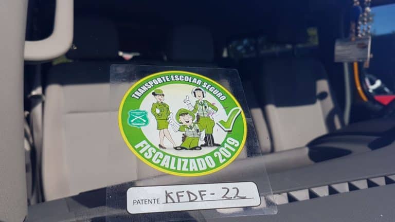 Carabineros efectuó fiscalizaciones a furgones escolares en Curicó