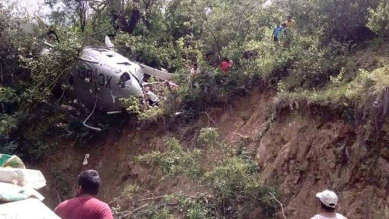 Seis fallecidos tras caída de helicóptero en Quilpué