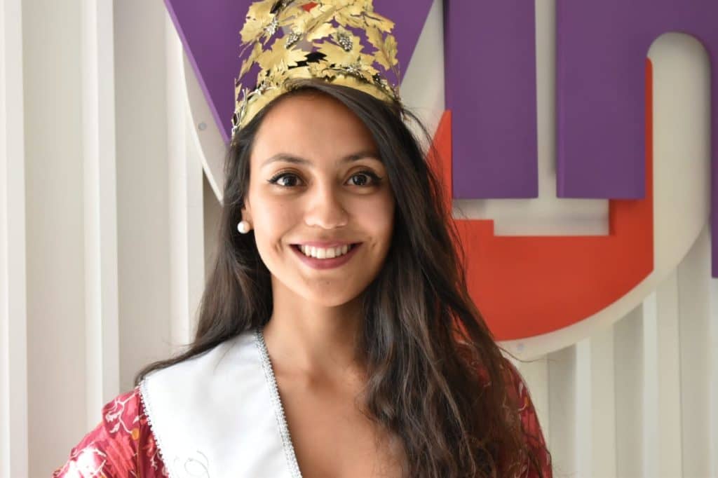 Reina de la Fiesta de la Vendimia 2019 visitó los estudios de VLN Radio