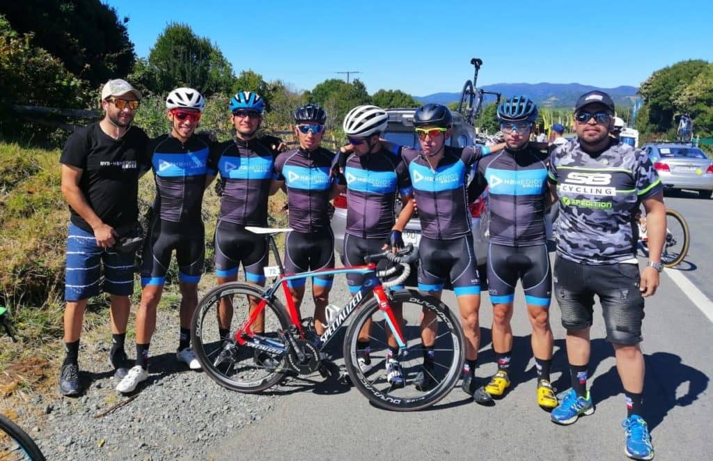 Equipo ciclista rauquino ByB-HB Medios consiguió el sexto lugar en la Vuelta a Chiloé 2019