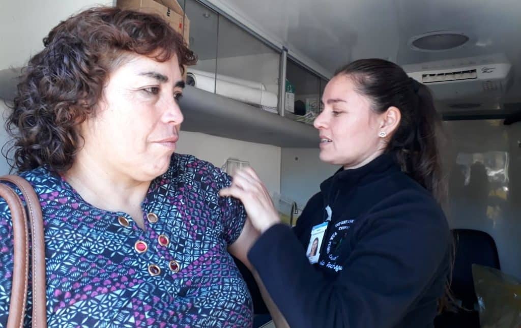 Romeral desarrolla proceso de vacunación contra la influenza y el sarampión