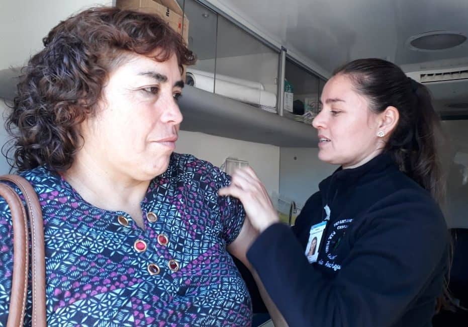Romeral desarrolla proceso de vacunación contra la influenza y el sarampión