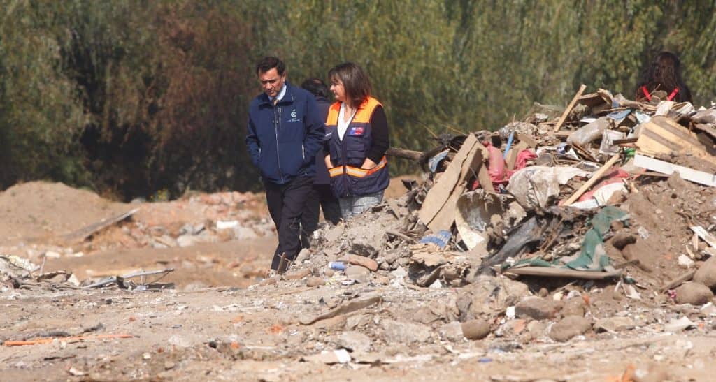 Municipalidad de Curicó impulsó medidas para controlar vertedero clandestino en río Guaiquillo