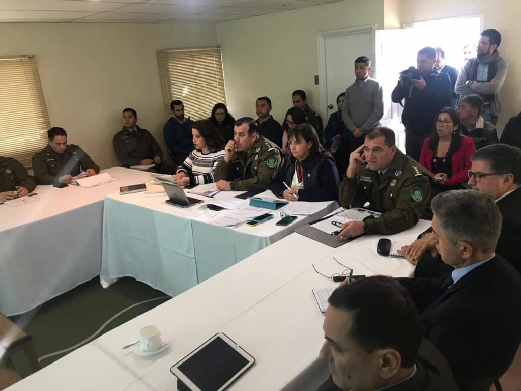 Carabineros y autoridades de gobierno analizaron resultados del Sistema Táctico Operativo Policial en Curicó