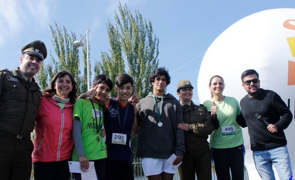 Con éxito se realizó la Corrida “92° Aniversario de Carabineros de Chile” en Curicó