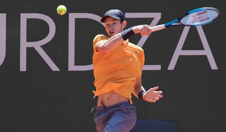 Dejó todo en la cancha: Nico Jarry cae en la final del ATP 250 de Ginebra ante Zverev