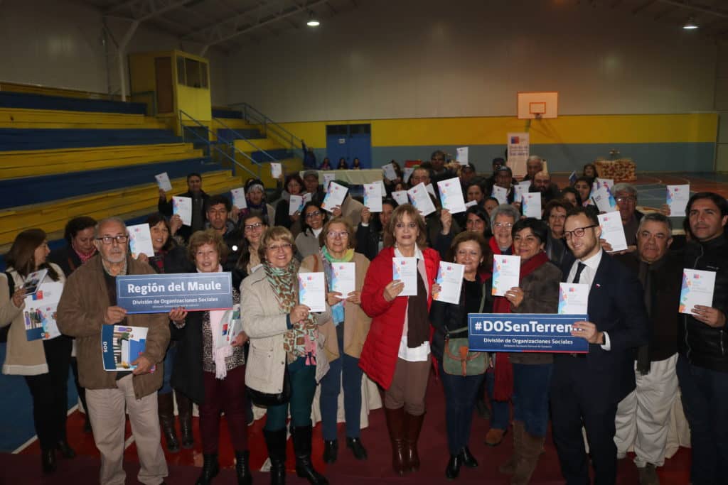 Dirigentes de Teno recibieron capacitación sobre nueva Guía de Fondos Concursables 2019