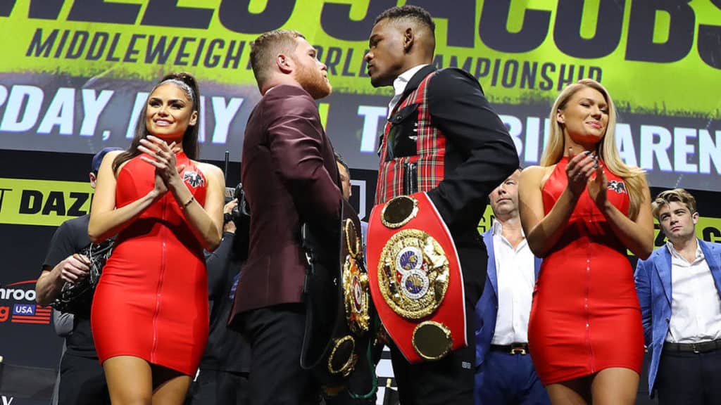Este sábado “Canelo” Álvarez y Daniel Jacobs disputarán el título Peso Medio del Consejo Mundial de Boxeo, la Asociación (AMB) y la Federación (FIB)