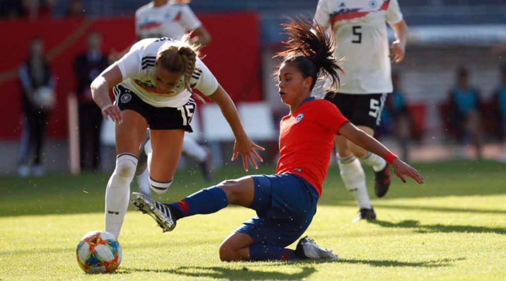 La Roja Femenina puso su mejor esfuerzo en derrota ante Alemania