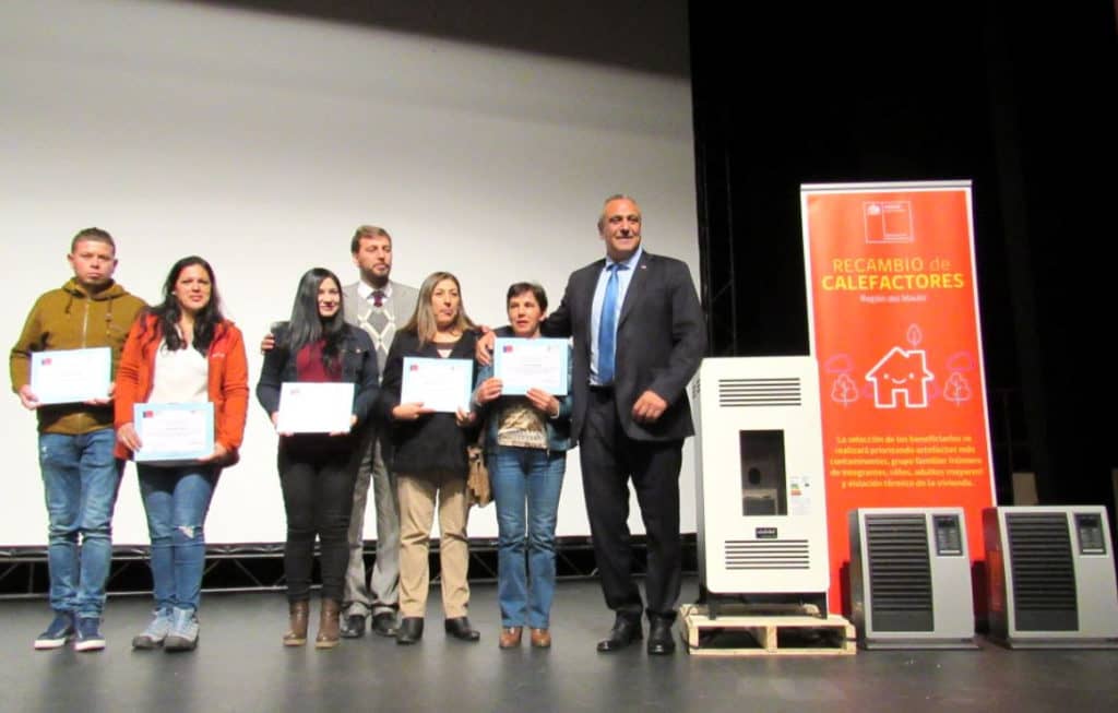 880 hogares de la Provincia de Curicó fueron beneficiados con el Recambio de Calefactores