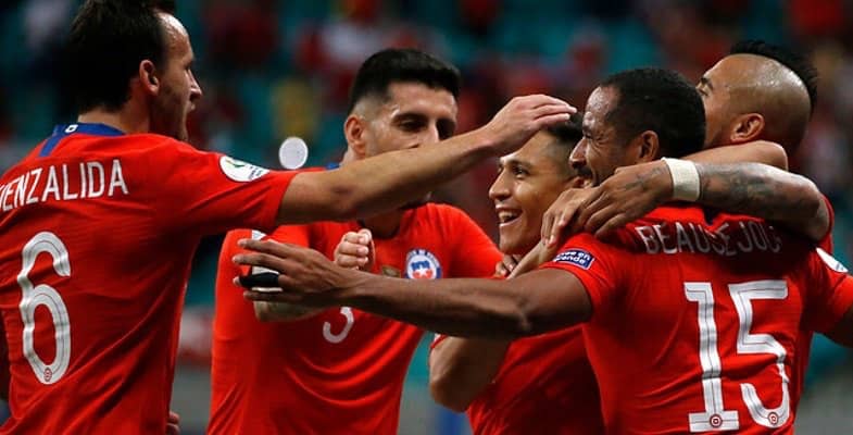 La Roja clasificó a cuartos de final tras derrotar a Ecuador en Copa América