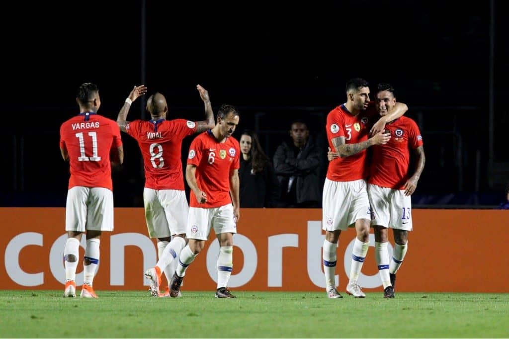 La Roja golea con autoridad a Japón en su estreno en la Copa América
