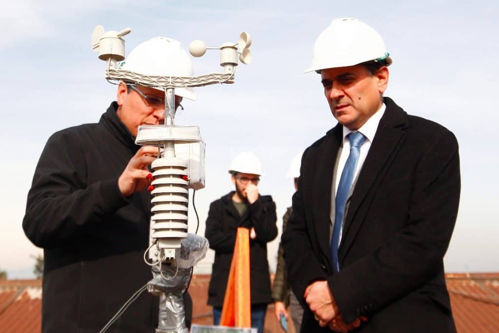 Curicó cuenta con ocho nuevas estaciones de monitoreo de calidad del aire