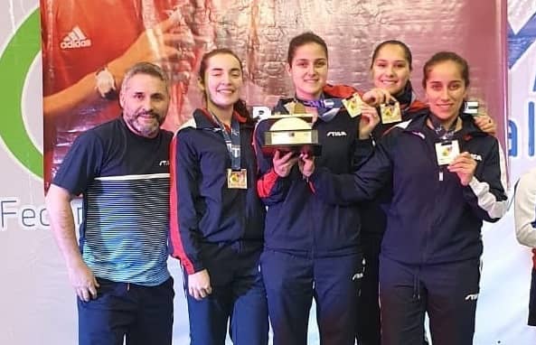 Oro y plata para tenimesista curicana en Torneo Latinoamericano