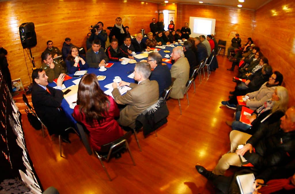 Consejo Comunal de Seguridad Pública se reunió para evaluar las acciones contra la delincuencia en Curicó