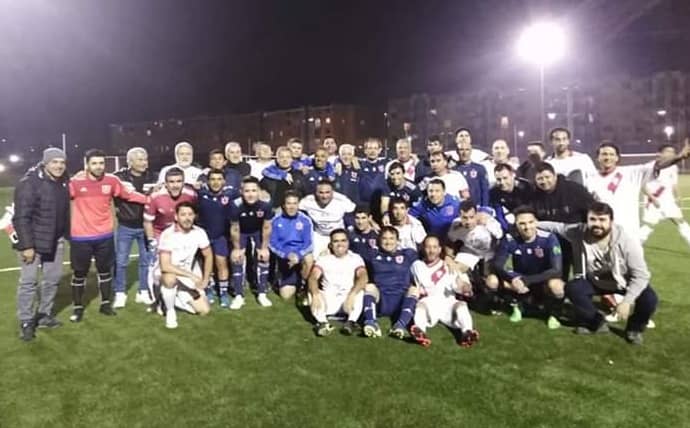 Equipos seniors de Curicó y Universidad de Chile jugaron amistoso en el CDA