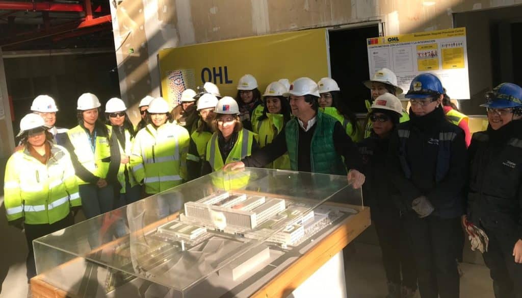 Subsecretario de Obras Públicas inspeccionó avances en obras del nuevo Hospital de Curicó