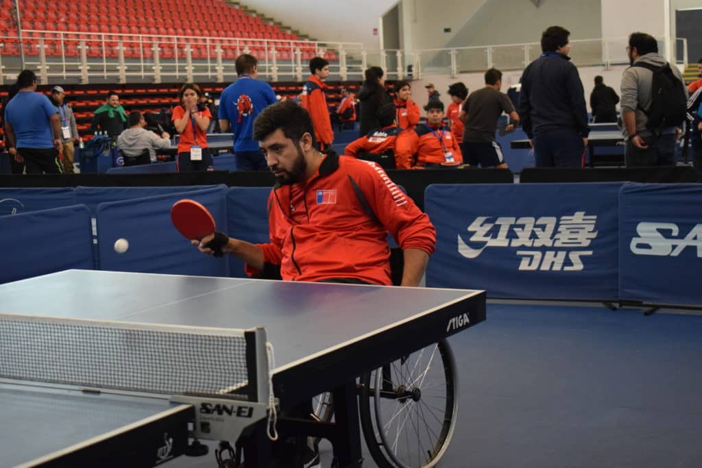 Tenimesista Luis Flores es candidato para “Atleta del Mes” por el Comité Paralímpico de las Américas