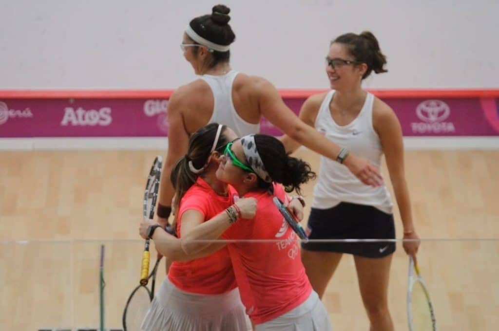 Dupla de squash logró la primera medalla para Chile en los Panamericanos