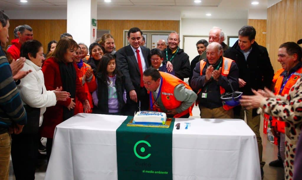 Agrupación de Recicladores de Base celebraron su primer aniversario en Curicó