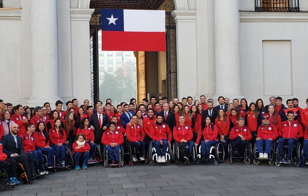 ¡Vamos Chile! Delegación nacional fue despedida antes de partir a los Panamericanos de Lima