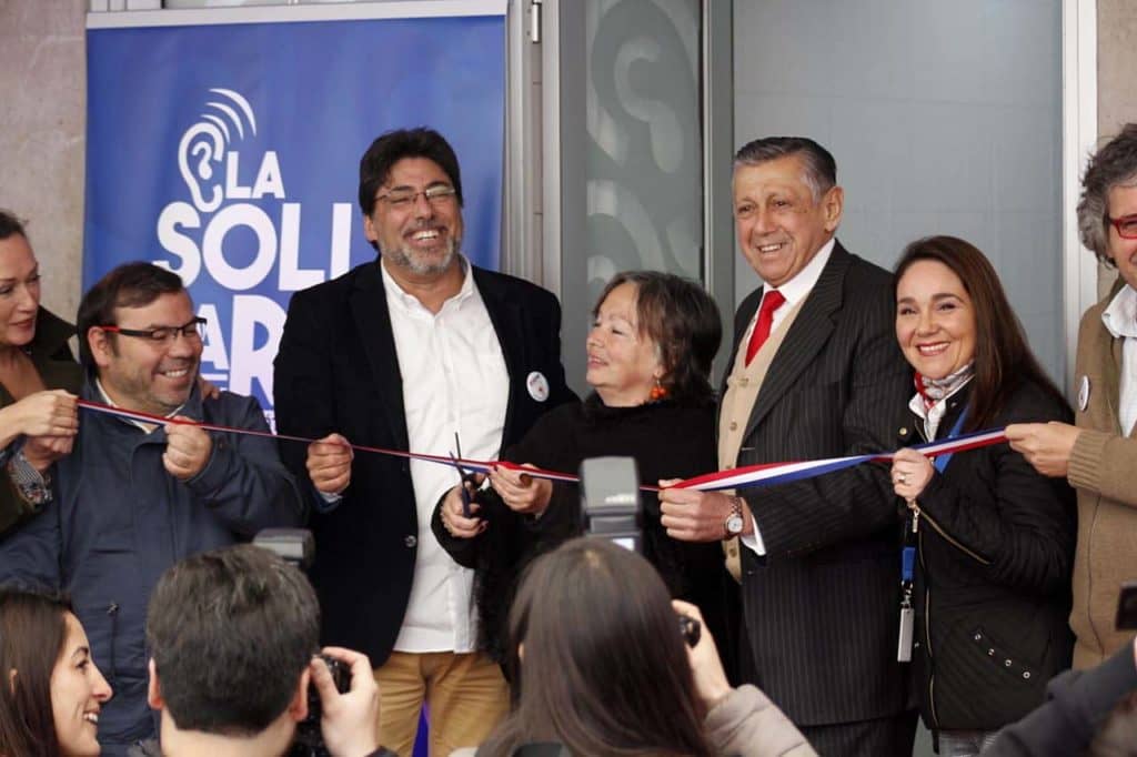 Alcalde de Rauco participó en inauguración del Centro de Diagnóstico y Producción Auditiva de Recoleta