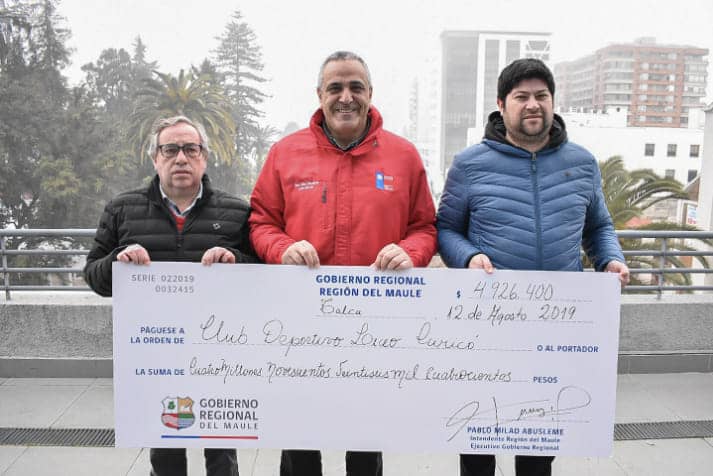 Liceo de Curicó recibe importante subvención por parte del Gobierno Regional
