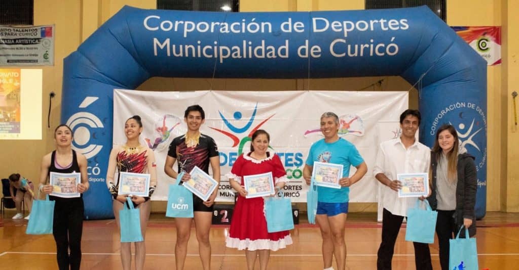 Curicó fue sede del Campeonato Nacional de Gimnasia Aeróbica “Copa Chile 2019”