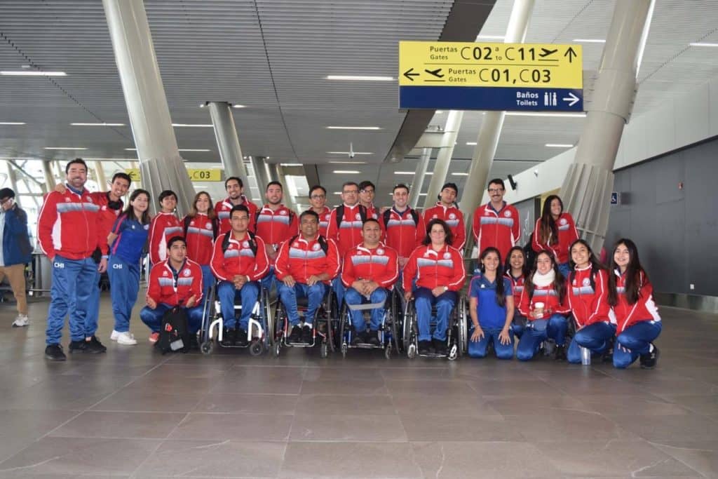 Primer grupo de atletas chilenos ya está en Lima para los Juegos Parapanamericanos