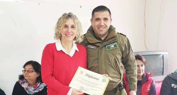 Carabineros del Retén Radal agradecieron a Municipalidad de Molina por apoyo en búsqueda de militar extraviado