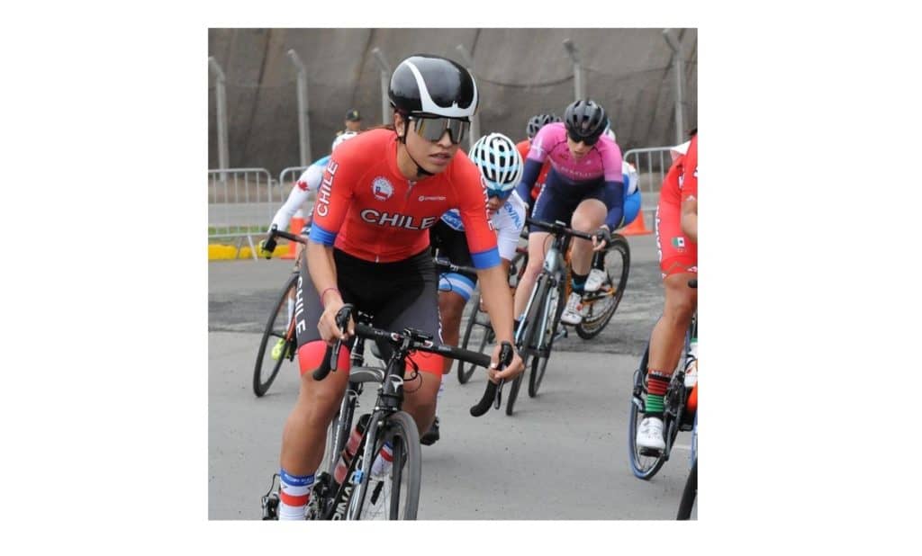 Denisse Ahumada rozó la medalla en el ciclismo de ruta de los Juegos Panamericanos