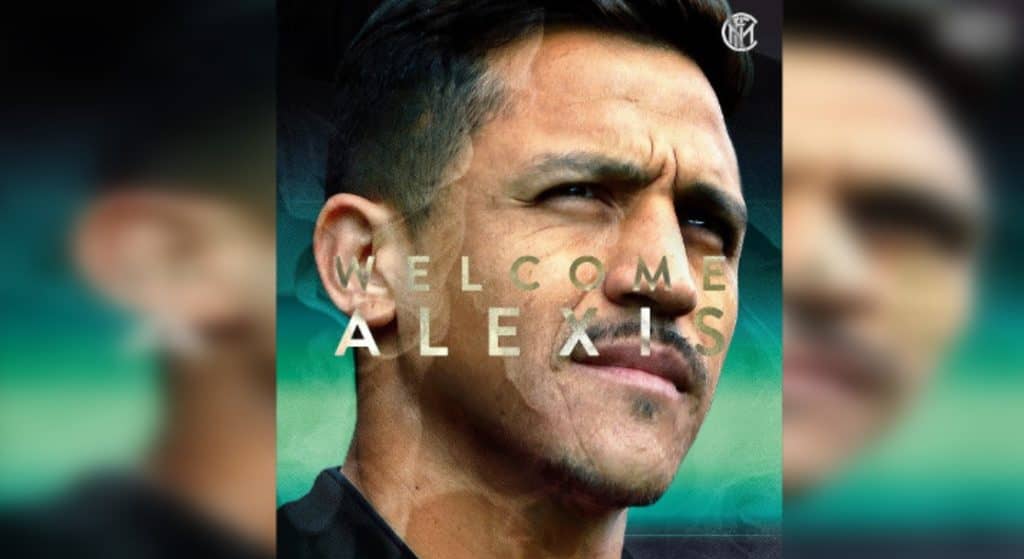 Inter de Milan oficializa la llegada Alexis Sánchez: “ E nerazzurro", señaló la cuenta oficial de Twitter