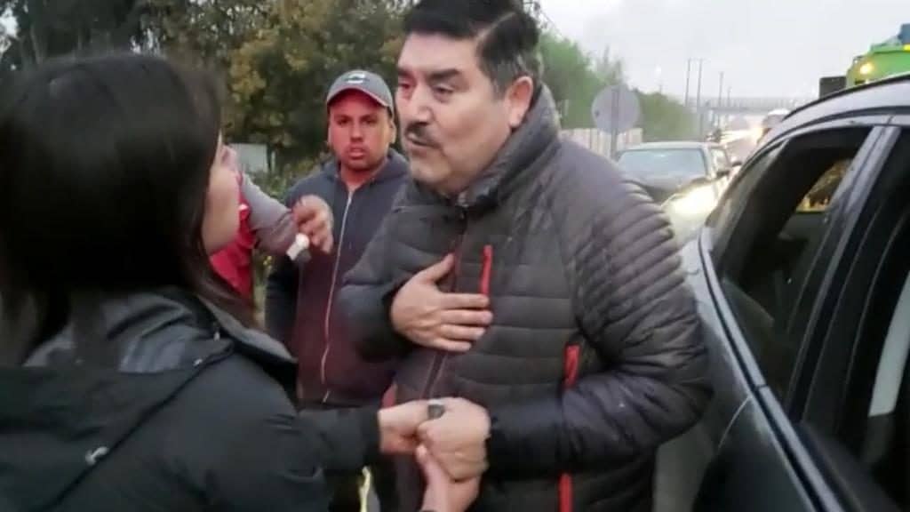 Buscan a conductor presuntamente ebrio que protagonizó accidente en carretera