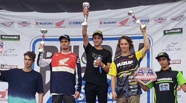Lucas Hamilton se quedó con el primer lugar del Nacional MX de Teno