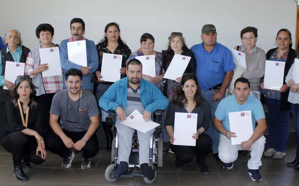 Más de 30 familias de Rauco recibieron subsidios para mejorar sus viviendas