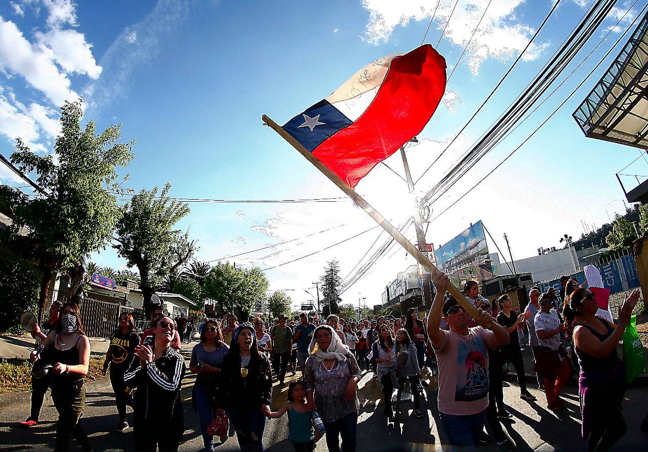 Minuto a Minuto: Movilizaciones en la Región del Maule y el resto del país durante este lunes