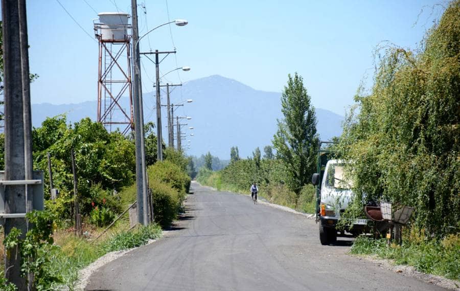 Comenzaron obras de pavimentación en caminos rurales de Molina