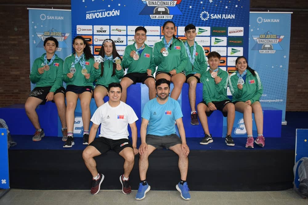 Ocho medallas para la Región del Maule en los Juegos Binacionales
