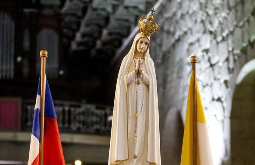 Imagen de la Virgen de Fátima llegó este lunes a la Región del Maule