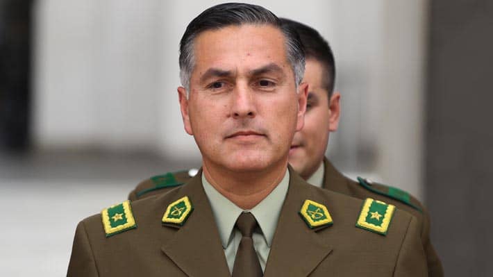 Carabineros confirmó veracidad de audio filtrado de general director Mario Rozas