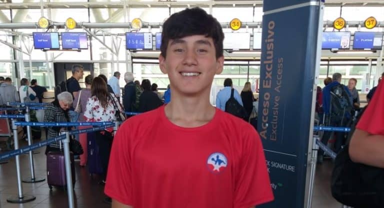 Curicano compite junto a La Roja Sub 14 en Sudamericano de Handball en Paraguay
