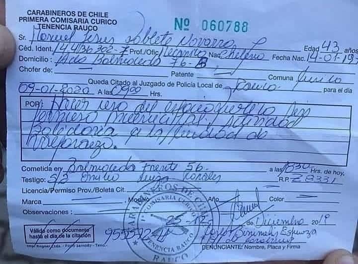 Municipio negó haber ordenado multar a voluntarios que juntaban donaciones para Valparaíso
