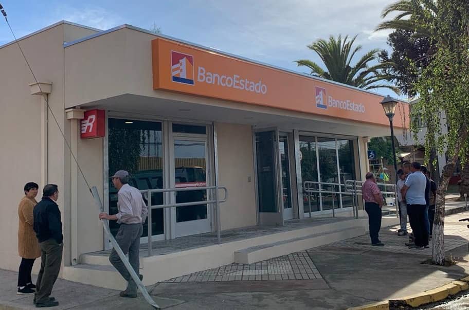 Nueva sucursal de Banco Estado en Hualañé comenzó a funcionar este miércoles