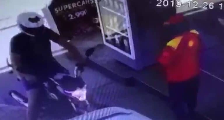 Motorista asaltó a trabajador de estación de combustible en Curicó