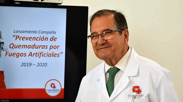 COANIQUEM lanzó campaña de prevención contra uso de fuegos artificiales