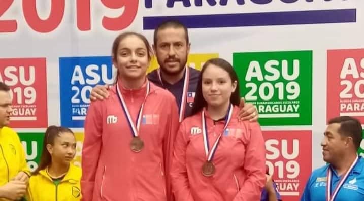 Doble bronce para Sofía Pérez en Sudamericano Escolar de Paraguay