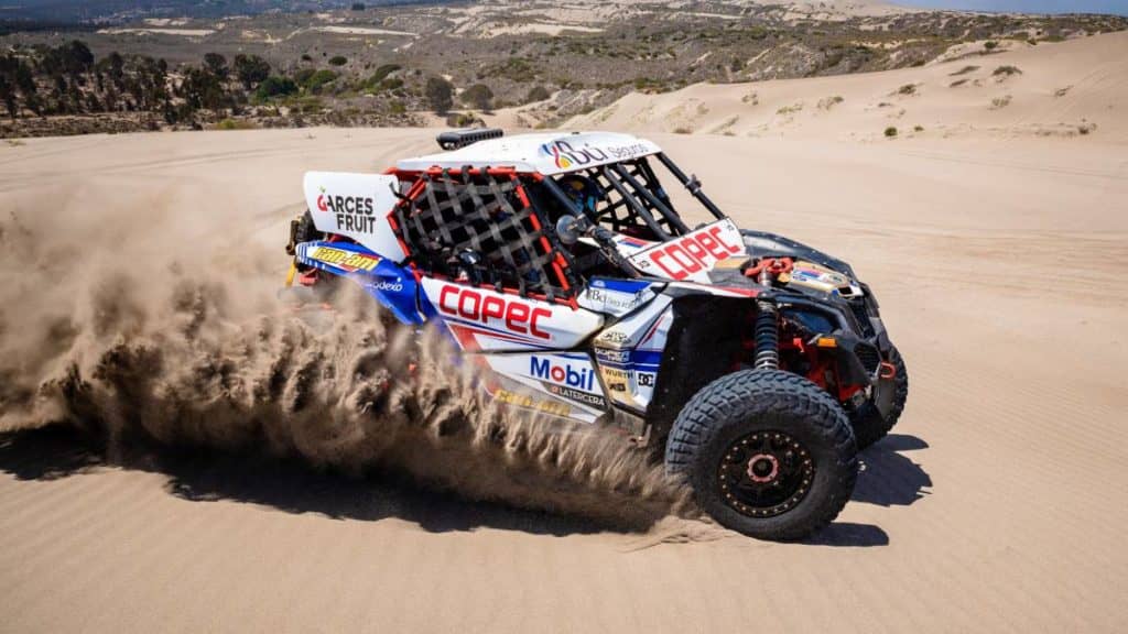 "Chaleco" López terminó noveno en la quinta etapa del Dakar 2020