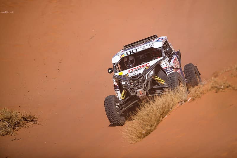 "Chaleco" López: “Se está poniendo muy duro este Dakar”