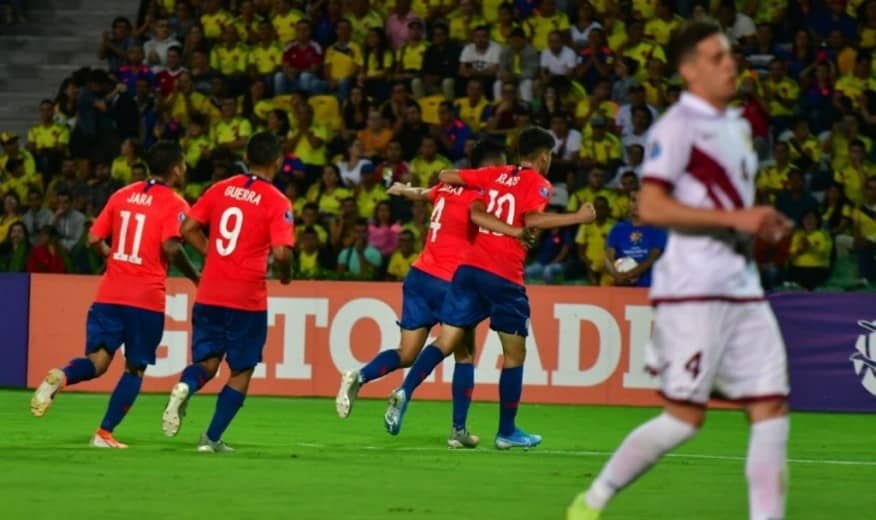 Chile consigue su segunda victoria tras vencer a Venezuela
